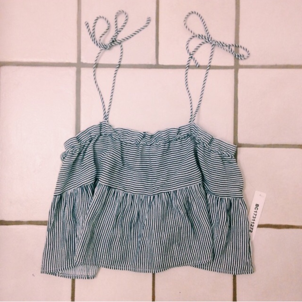 Tie Strap Spaghetti Tank Top